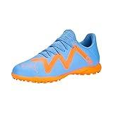 PUMA Future Play Turf Training (Little Kid/Big Kid) Blue Glimmer/Puma White/Ultra Orange 6 Big Kid M