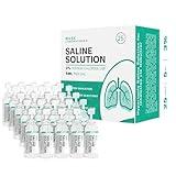 BASE LABORATORIES 3% Saline Solution for Nebulizer Machine | Saline Solution for Inhalation & Nasal Irrigation | High 3% Concentration l 25 Vials 5ml Unit Dose