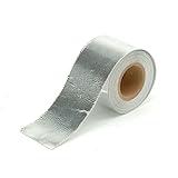 Design Engineering Cool-Tape Self-Adhesive Heat Reflective Tape, 1.5" x 30' Roll – High-Temperature Insulating Aluminum Tape for Heat Shielding, Wire and Hose Protection, Automotive and Industrial Use