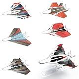 12 Paper Airplane Templates for POWERUP 2.0 & 4.0. Color Paper Airplanes Templates and Display Stand for Plane. POWERUP 2.0 or 4.0 is not included