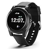 Home & WELLNESS co. SENIOR SAFETY SYSTEM Stride Medical Alert Watch- Assistance Device with GPS Tracking, Emergency Call Button, AT&T Network, Stylish Design