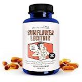 Legendairy Milk Sunflower Lecithin 1200mg, Lactation Support, Sunflower Lecithin Supplement for Clogged Milk Ducts, Made in USA, 200 Softgels