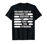 Censorship - fake news - Trust your government T-Shirt