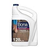 Bona Hardwood Floor Cleaner Refill - 128 fl oz - Unscented - Refill for Bona Spray Mops and Spray Bottles - Residue-Free Floor Cleaning Solution for Wood Floors