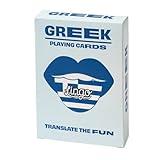 Greek Lingo Playing Cards | Travel Flashcards | Learn Greek Vocabulary in A Fun & Easy Way | 52 Essential Translations