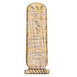 Thought Essence Handmade Personalized Shen (Cartouche) Wood Sign Part of the Oracle Collection Your Name or Wise Word Engraved in Hieroglyphic Symbols on Egyptian Papyrus Paper