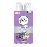 Glade Air Freshener Room Spray, Lavender & Vanilla Scent, Odor Fighting to Deliver Long Lasting Freshness, 8 Oz, 2 Count