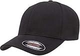 Flexfit Men's Cool & Dry Baseball Cap, Black, Large-X-Large