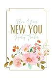 New Year New You Habit Tracker: Pink Floral Habit Tracker