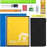 20 Piece School Supplies Pack for K-12 Back to School Supplies Bundle for School Students, Boys and Girls