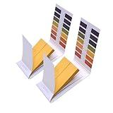 2 Pack pH Test Strips Universal pH 1-14 Litmus Test Paper 160 Strips for Saliva Urine Water Soil and Chemistry Experiments (2 Pack with Storage Case)