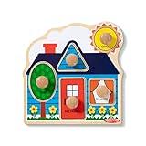 Melissa & Doug First Shapes Jumbo Knob Wooden Puzzle