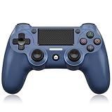 Oraula Wireless controller for PS4, P4 controller compatible p4/pro/slim/pc,wireless P4 controller with dual vibration, Turbo, type-c port [Latest upgrade]