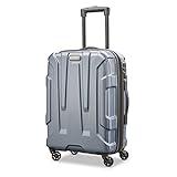 Samsonite Centric Hardside Expandable Luggage with Spinner Wheels, Blue Slate, Carry-On 20-Inch