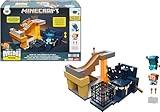 Mattel Minecraft Mini Mode Playset, Rise of the Warden Set with 2 Minis including Steve & Warden Figures & DLC Code