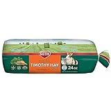 Kaytee Timothy Hay Plus Carrots for Pet Guinea Pigs, Rabbits & Other Small Animals, 24 oz