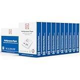 Staples TRU RED 8.5-inch x 11-inch Multipurpose Paper, 20 lbs., 96 Brightness, 500 Sheets/Ream, 10 Reams/Carton (TR56962)