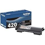 Brother Genuine TN420 Mono Laser Toner Cartridge, Black