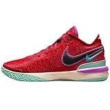 NIKE Lebron NXXT Gen Basketball Shoes (DR8784-600, Track Red/Teal Nebula/Emerald Rise/Black) Size 10.5