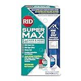 RID Super MAX 5-in-1: Hair & Home Complete Lice Treatment Kit, Kills Super Lice & Eggs in Hair & Home, 3.4 FL OZ Lice Shampoo + Nit Removal Comb + Home Lice Spray