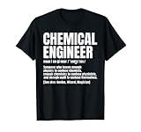 Chemical Engineer Noun Process Science Engineering Industry T-Shirt