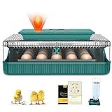 Egg Incubator for Hatching Eggs with Automatic Turner, Humidity Display, Candler&Day Tractor for 25 Chicken Egg Incubator, Ducks & Quails Turkey Hatching Quail Brooder Best Gift