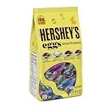 HERSHEY'S Assorted Flavored Eggs, Easter Candy Bag, 28.18 oz (140 Pieces)