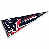 WinCraft Houston Texans New Logo Pennant Banner Flag