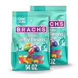 Brach's Classic Jelly Beans, Candy, Assorted Flavors, Bulk Bag, 54 oz (2 ct)