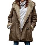 HUMMHUANJ How to Archive Orders,prime Sales and Deals Today,payment Methods on My Account Edit,pea Coats for Women Winter,womens Hooded Pea Coat,faux Suede Pea Coat,womens Plus Size Winter Coats