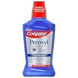 Colgate Peroxyl Antiseptic Mouthwash and Mouth Sore Rinse, 1.5% Hydrogen Peroxide, Mild Mint - 500ml, 16.9 Fluid Ounces