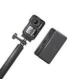 DJI Osmo Action 4 Adventure Combo, 4K/120fps Waterproof Action Camera with a 1/1.3-Inch Sensor, 10-bit & D-Log M Color Performance, Up to 7.5 h with 3 Batteries, Outdoor Camera for Travel, Biking