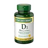 Nature's Bounty Vitamin D, Immune Support, 2000 IU, Softgels, 350 Ct