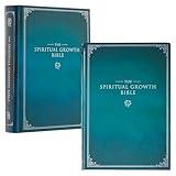 The Spiritual Growth Bible, Study Bible, NLT - New Living Translation Holy Bible, Hardcover, Teal (NLT Spiritual Growth Editions)