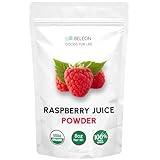 Organic Raspberry Powder, Pure All Natural Raspberry Powder for Baking, Flavoring, Smoothies, Beverage, 8 oz