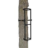 Muddy Climbing Ladder System, 300 Lbs Capacity Steel Stagger Steps, for Outdoor Hunting, Tree Climbing, Crooked or Leaning Trees, Black, 3 Pack