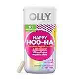 OLLY Happy Hoo-Ha Capsules, Probiotic for Women, Vaginal Health and pH Balance, 10 Billion CFU, Gluten Free - 25 Count (Packaging May Vary)