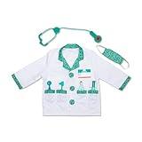 Melissa & Doug Doctor Role Play Costume Dress-Up Set (7 pcs) Frustration-Free Packaging