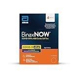 BinaxNOW™ COVID-19/Flu A&B Combo Self Test, Reliable COVID/Flu Home Test With 15 Minute Results, 4 Tests