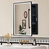 KIMREAL LED Medicine Cabinet with Light 20x26 inch