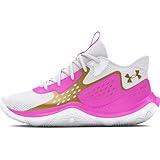 Under Armour Unisex Jet '23, (105) White/Vivid Magenta/Metallic Gold, 9.5, US