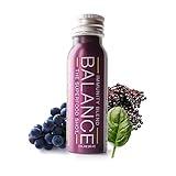 1/2 Day of Fruits & Vegetables plus Immune Support with Real Vitamin C. Organic Shots for wellness w/Sambucus Elderberry, Kids & Adults on the Go, Vegan, Gluten-Free (6 Pack)