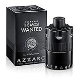 Azzaro The Most Wanted Eau de Parfum Intense - Woody & Seductive Mens Cologne - Fougère, Ambery & Spicy Fragrance for Date Night - Lasting Wear - Luxury Perfumes for Men - Full Size, 3.3 Fl. Oz