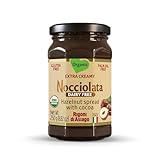 Rigoni di Asiago Organic Dairy Free Nocciolata Classic Hazelnut Spread, 8.82 OZ (Pack of 6)