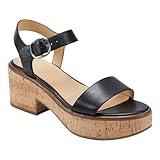 Marc Fisher LTD Women's QUESSA Heeled Sandal, Black 001, 8