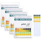 200 Strips Plastic Ph Test Strips, Universal Ph 0-14, Litmus Test Paper with Storage Case for Saliva Urine Water Soil Testing Pet Food and Diet Monitoring