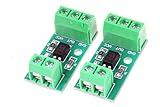 NOYITO 1-Channel PC817 Optocoupler Isolation Module Optoelectronic Isolator Signal Isolation and Anti-Interference 3-5V 12V 24V (Pack of 2) (24V)
