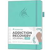 Clever Fox Addiction Recovery Journal Large – Guided Sobriety Workbook for Alcohol, Drug, Gambling, Eating & Other Addictions – Daily Planner to Support Recovery Progress, 8.3x11” (Light Turquoise)