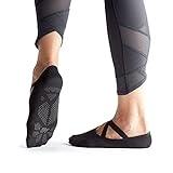 New Balance Yoga Socks for Women/Men - Non Slip Barre Socks with Grips/Straps | Sticky Gripper Exercise Fitness Sock Shoes for Yoga, Barre, Pilates, Ballet, Dance, Workout, Home, Casual, Hospital
