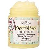 Bella & Bear Pineapple Body Scrub Exfoliator - Vegan Travel Size (3.4oz)